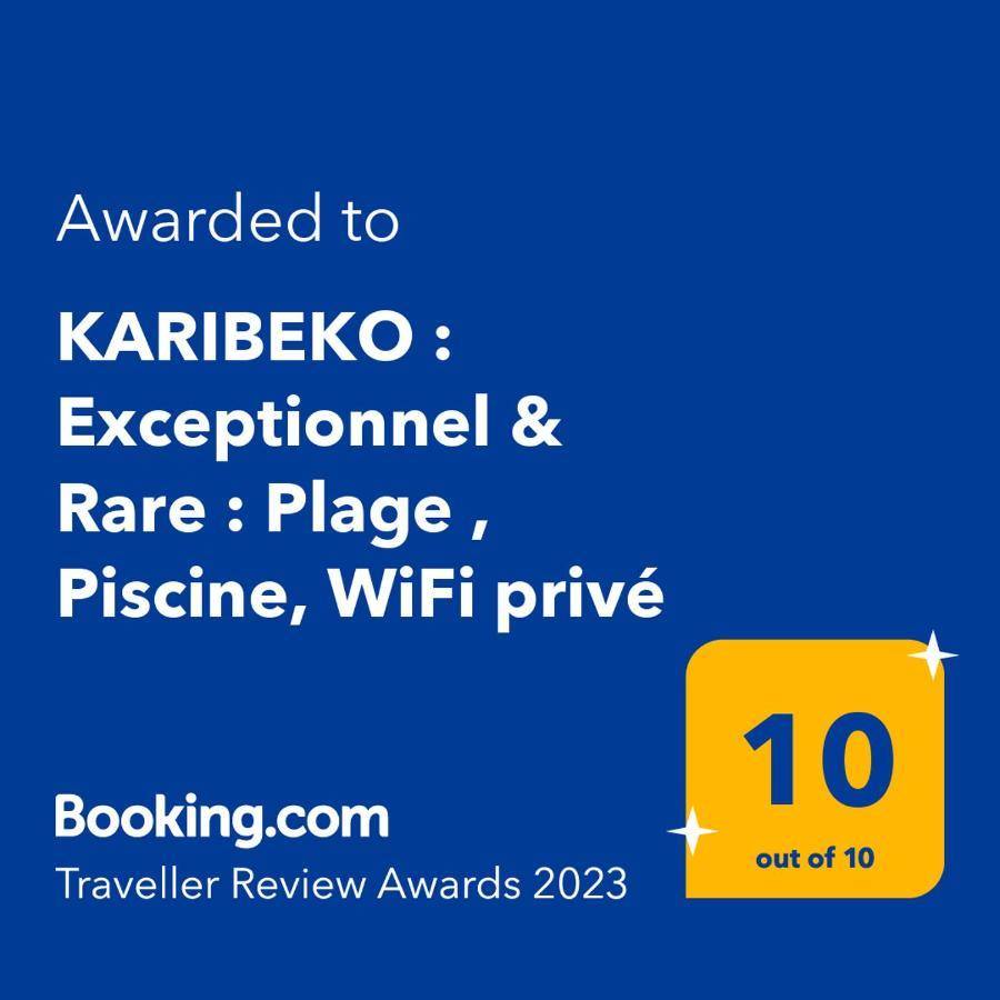 Karibeko : Exceptionnel & Rare : Plage , Piscine, Wifi Prive سانت فرانسوا المظهر الخارجي الصورة
